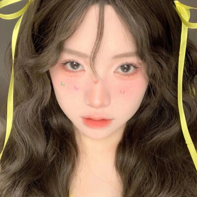 黄蓝系女头