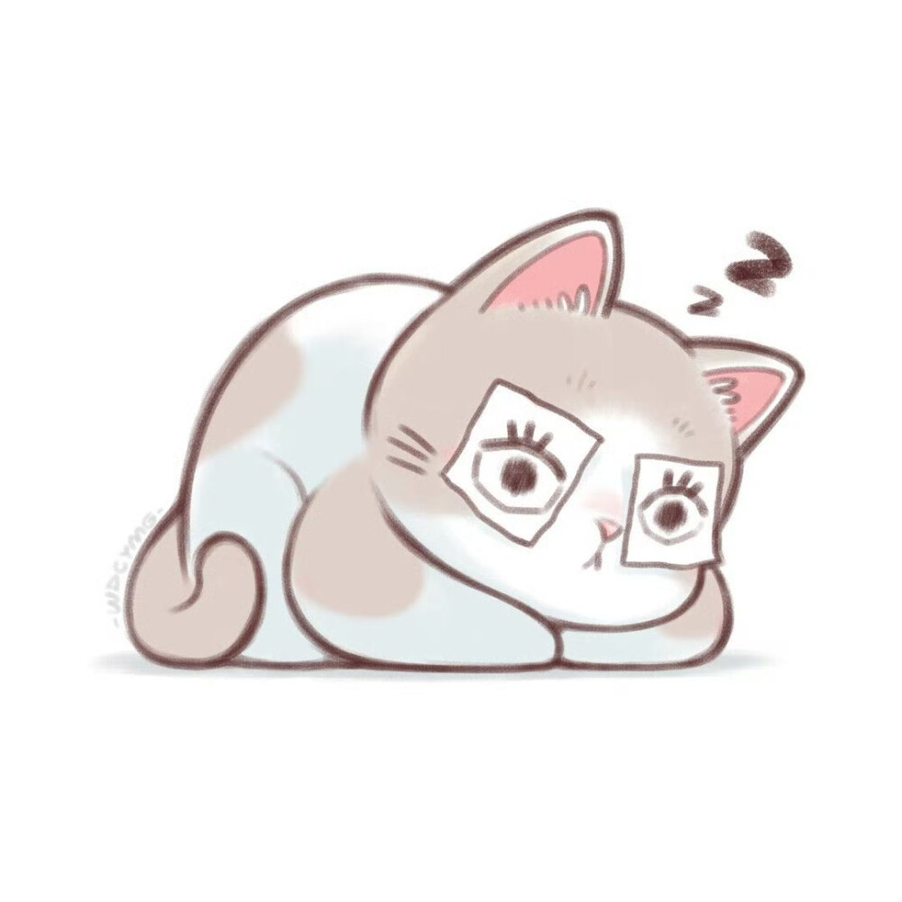 摆烂的猫咪头像