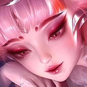 王者荣耀‖妲己脸贴素材