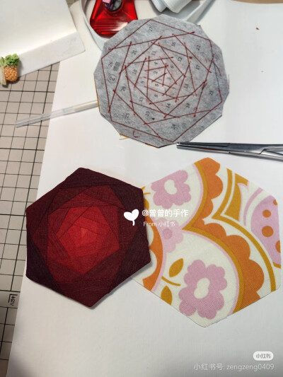 玫瑰拼布