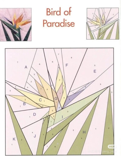 花朵拼布