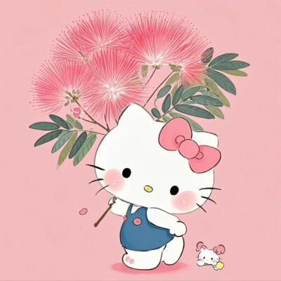 KT猫 头像 卡通 壁纸 萌图