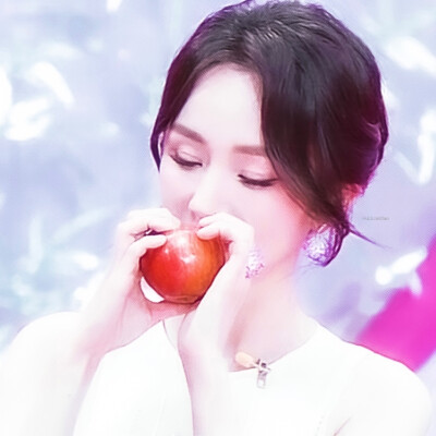 杨幂 苹果头像