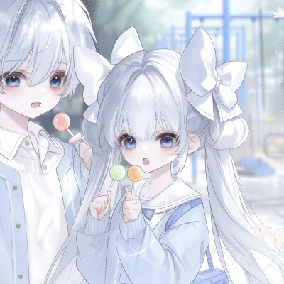 情侣头像
图源：Ai绘图