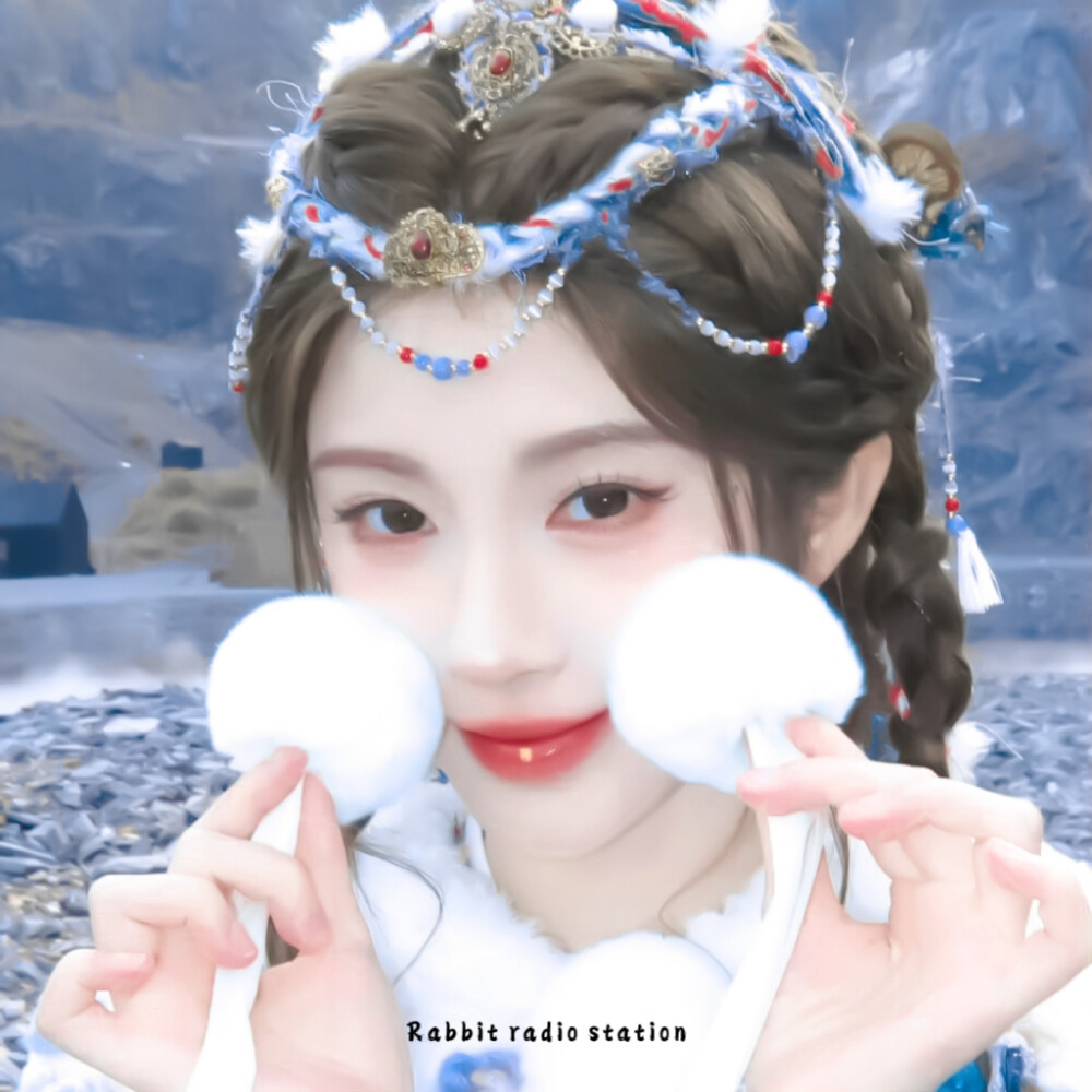 Tie spring in your hair.૮₍ ˶• ˔ ต ₎