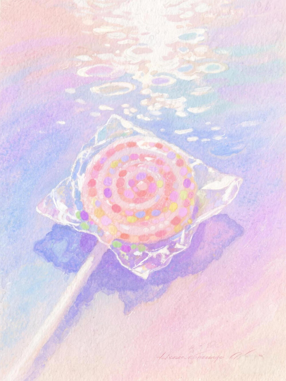 海边棒棒糖