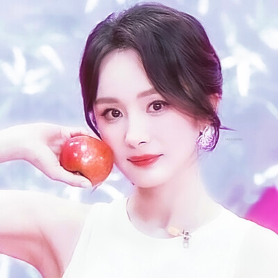 杨幂 苹果头像