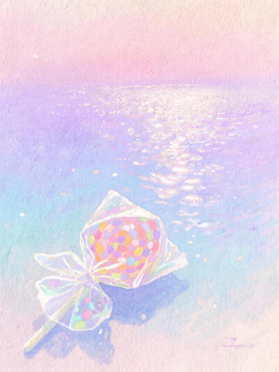 海边棒棒糖