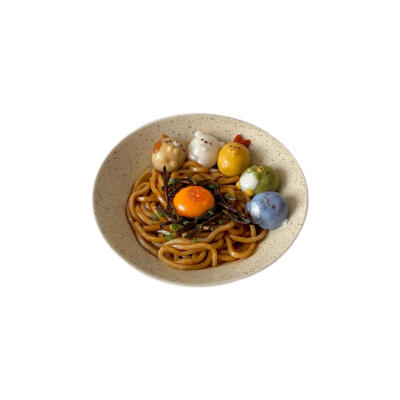 美食白底头像