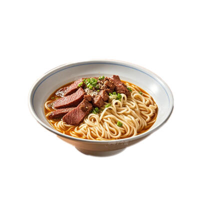 牛肉面白底头像