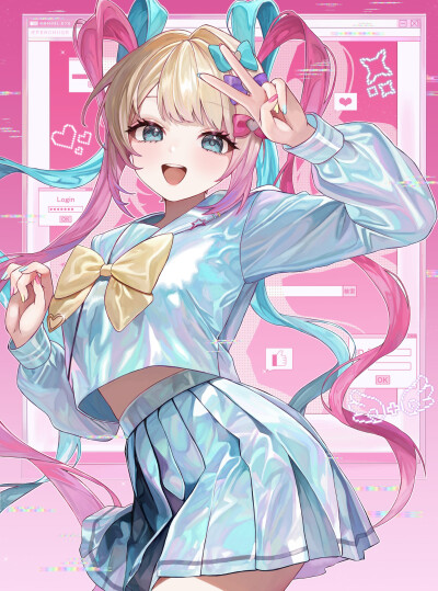 二次元 动漫 插画