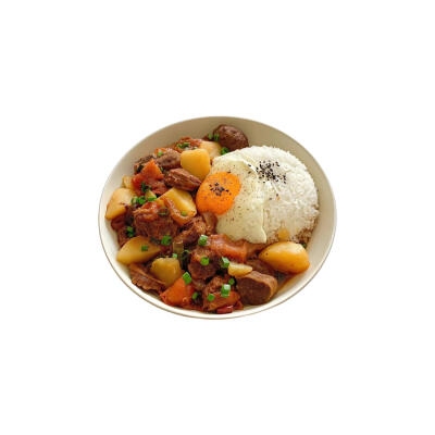 美食白底头像