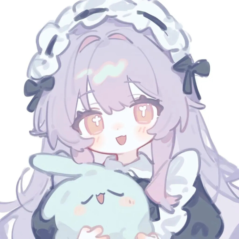 动漫可爱闺蜜头像