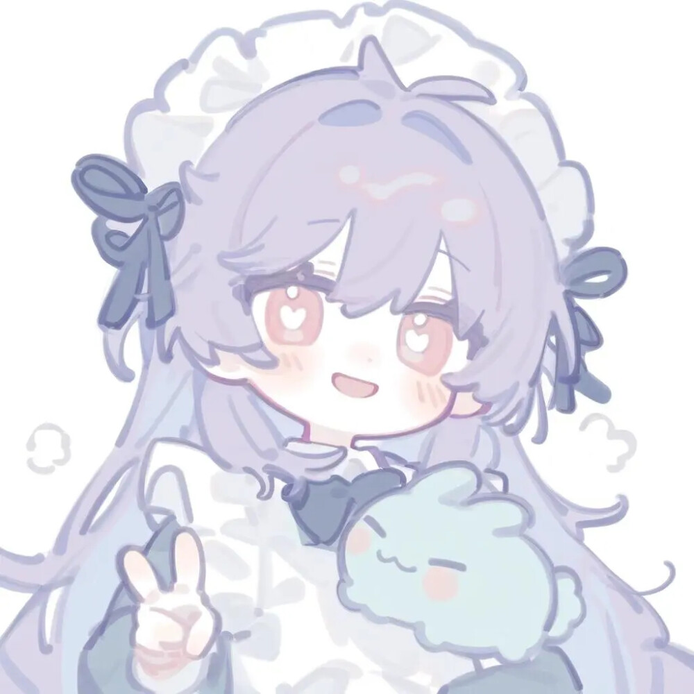 动漫可爱闺蜜头像