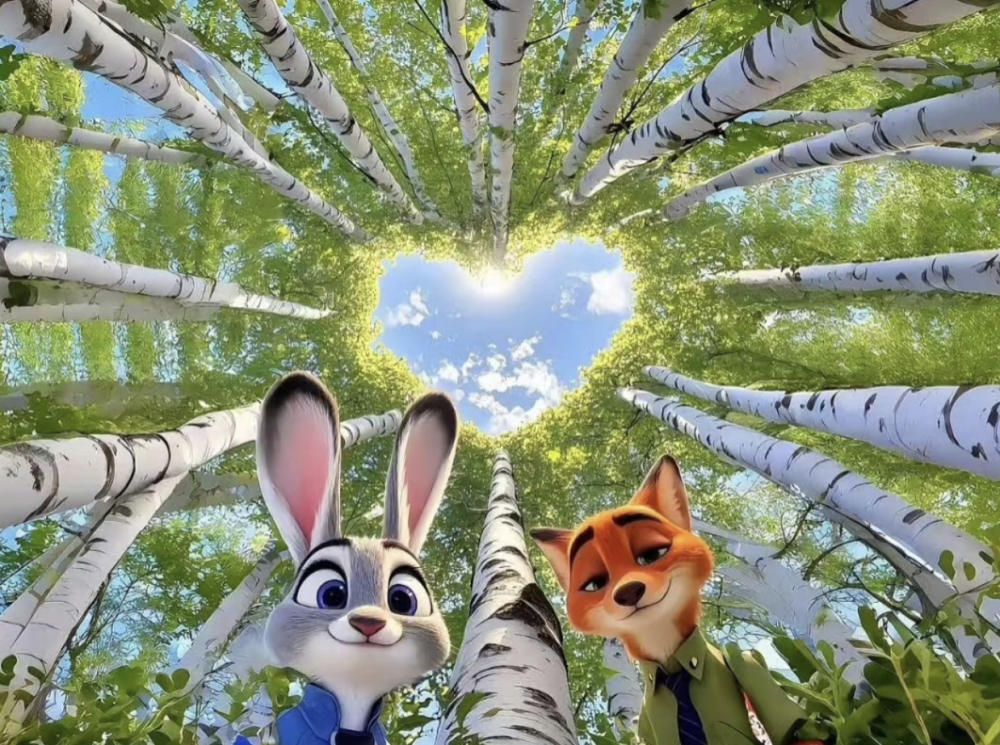 疯狂动物城&插画