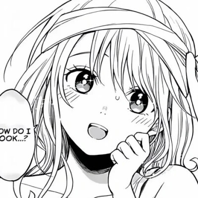 黑白女