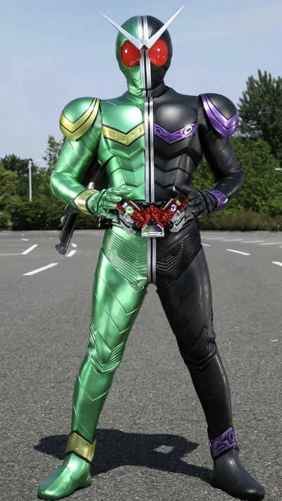 假面骑士双骑，(Double)。疾风王牌。(侵权删)