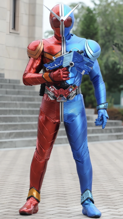 假面骑士双骑 (Double)，狂热扳机。(侵权删)