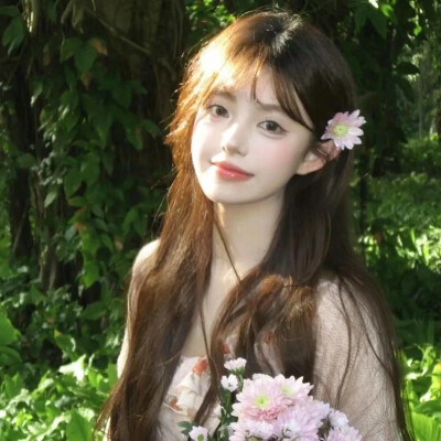 绿意女头