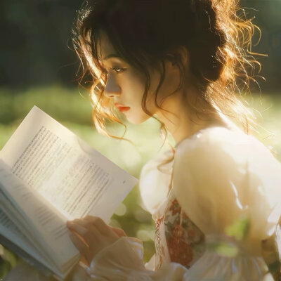 [氛围感女头]
“一朵芙蕖，开过尚盈盈”