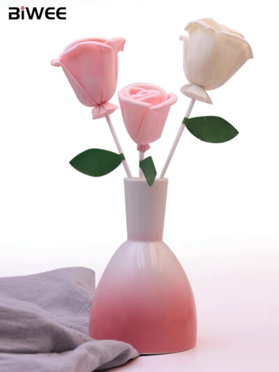 diy无火藤条扩香棒香薰空瓶精油通草花挥发棒配件熏香散香永生花