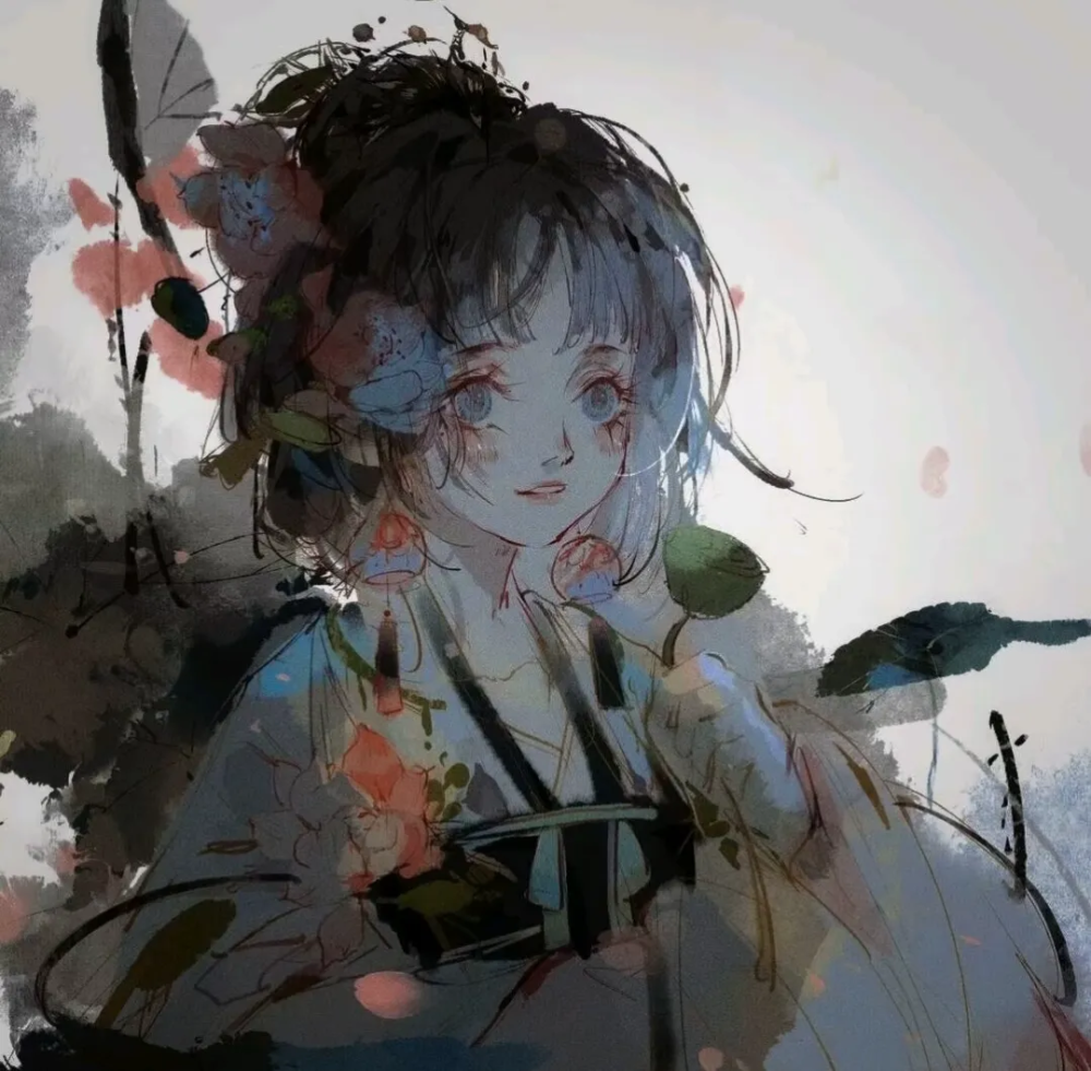 古风动漫女生头像