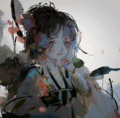 古风动漫女生头像