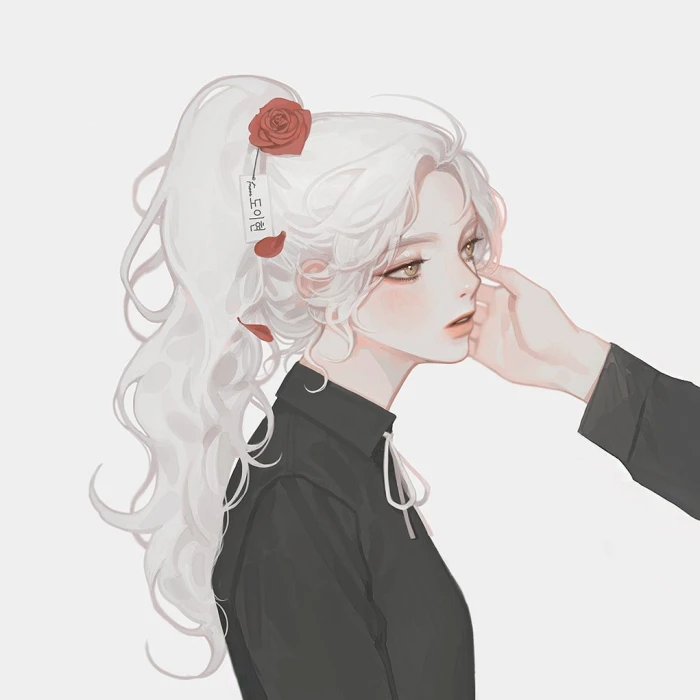 人物插画绘画线稿黑白手绘头像素描临摹细节几何素材风格个性
@도이현
