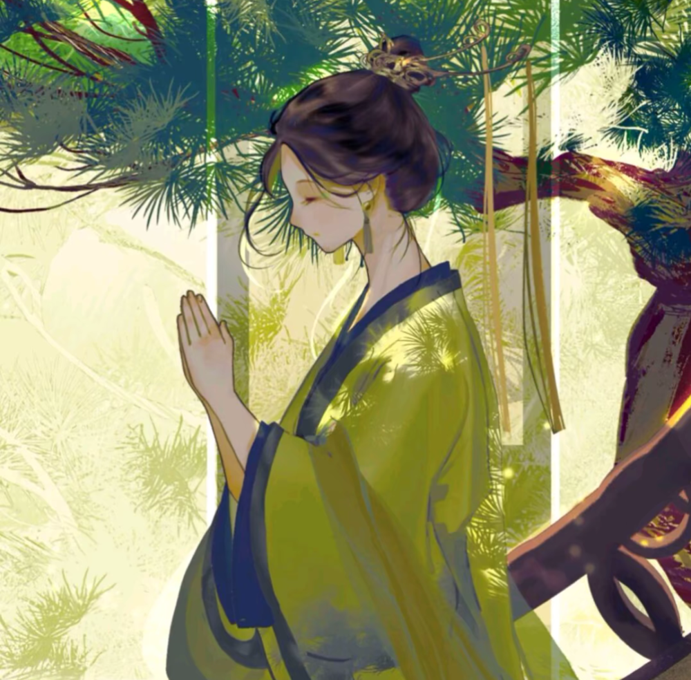 古风动漫女生头像