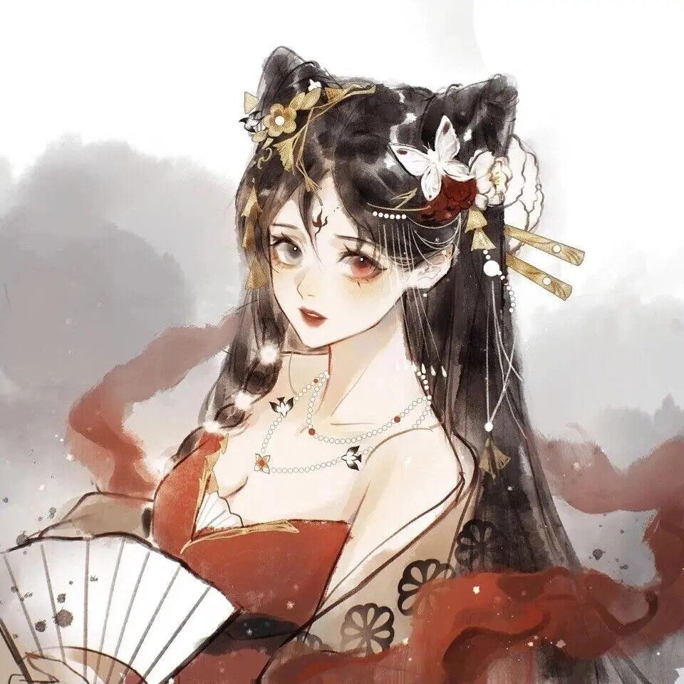 古风动漫女生头像