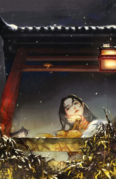 古风动漫女生头像