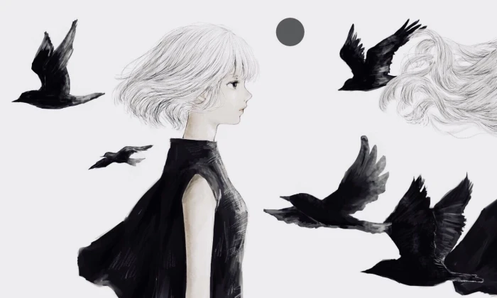人物插画绘画线稿黑白手绘头像素描临摹细节几何素材风格个性
@john