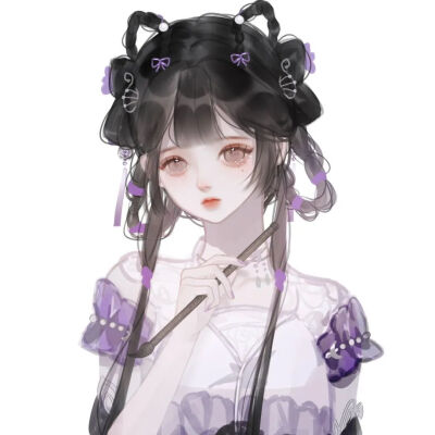 古风动漫女生头像