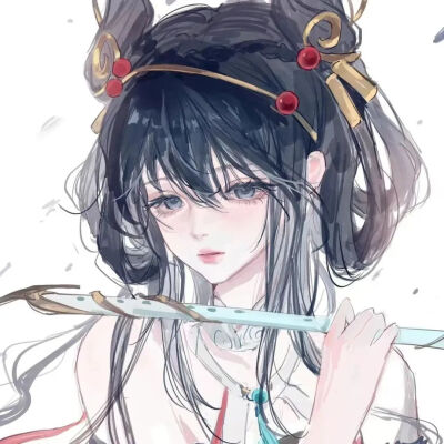 古风动漫女生头像