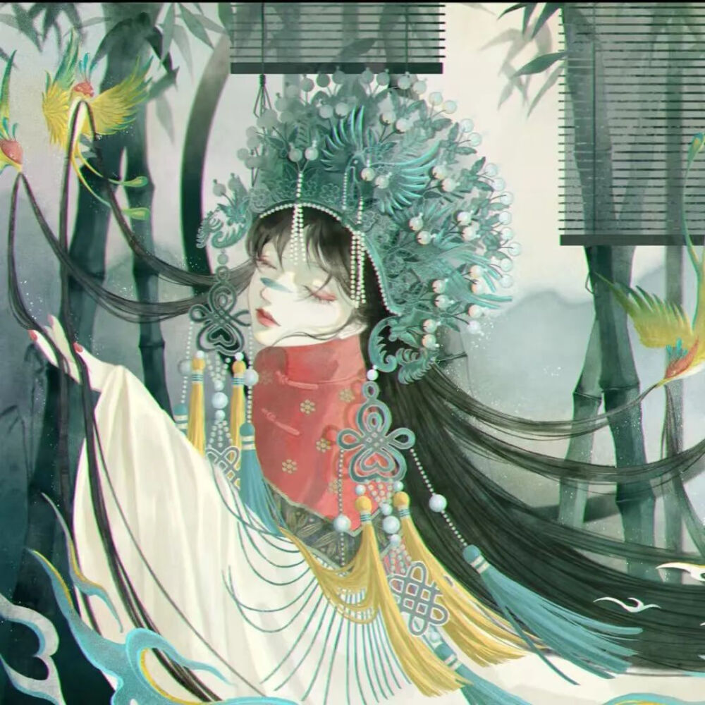 古风动漫女生头像