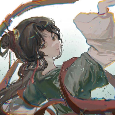 古风动漫女生头像