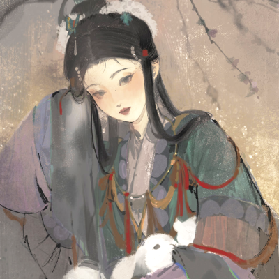 古风动漫女生头像