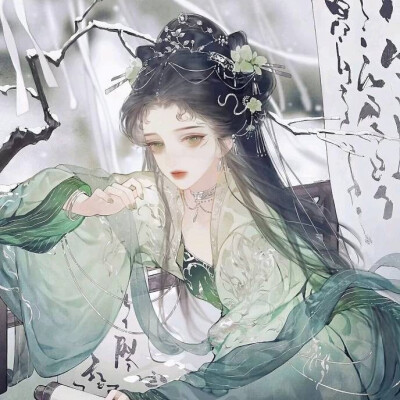 古风动漫女生头像