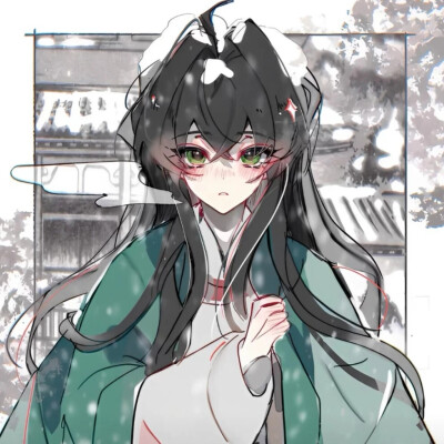 古风动漫女生头像