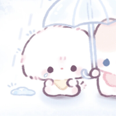 情头，原画师@袜袜幼稚园