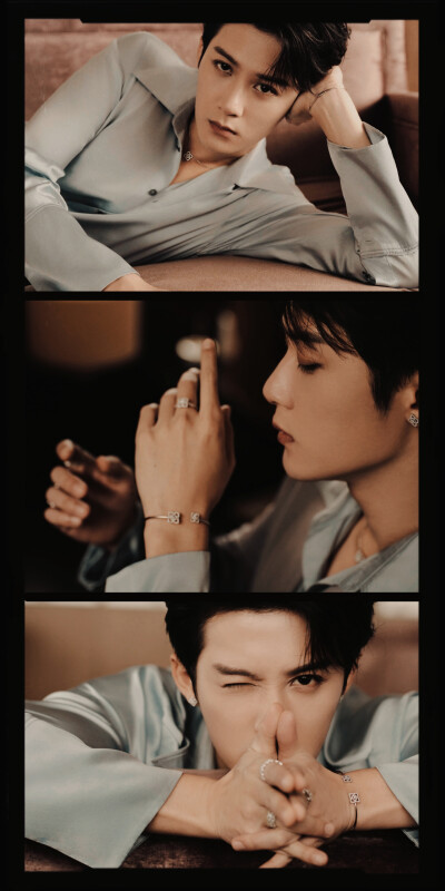 2023 . 11 . 3 自修
檀健次戴比尔斯线下活动图三拼