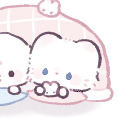 情头，原画师@袜袜幼稚园
