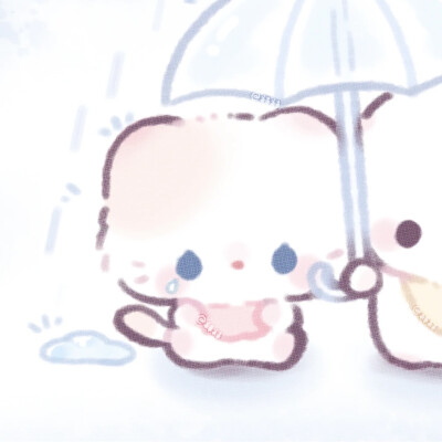 情头，原画师@袜袜幼稚园