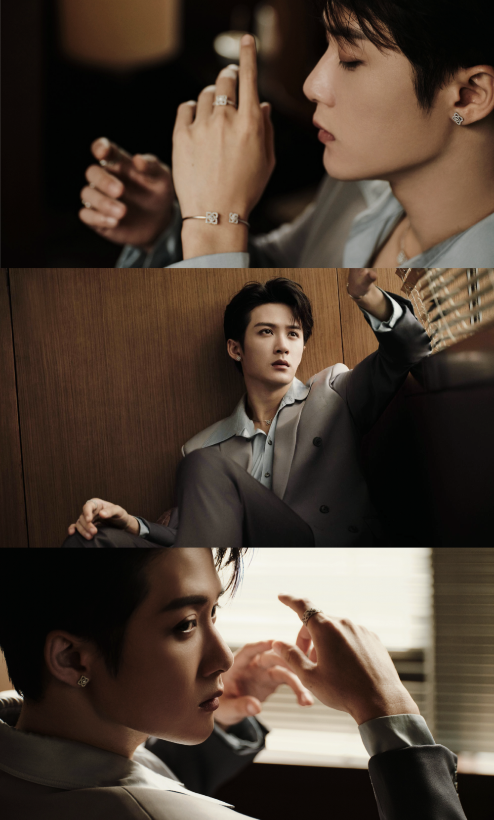 2023 . 11 . 3 自修
檀健次戴比尔斯线下活动图三拼