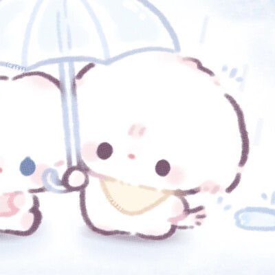 情头，原画师@袜袜幼稚园
