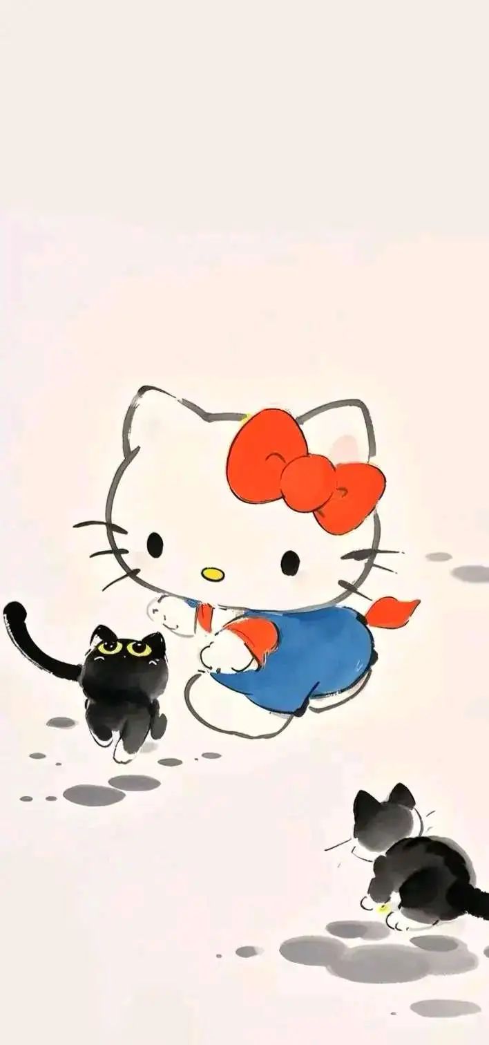 KT猫 壁纸 萌图 卡通