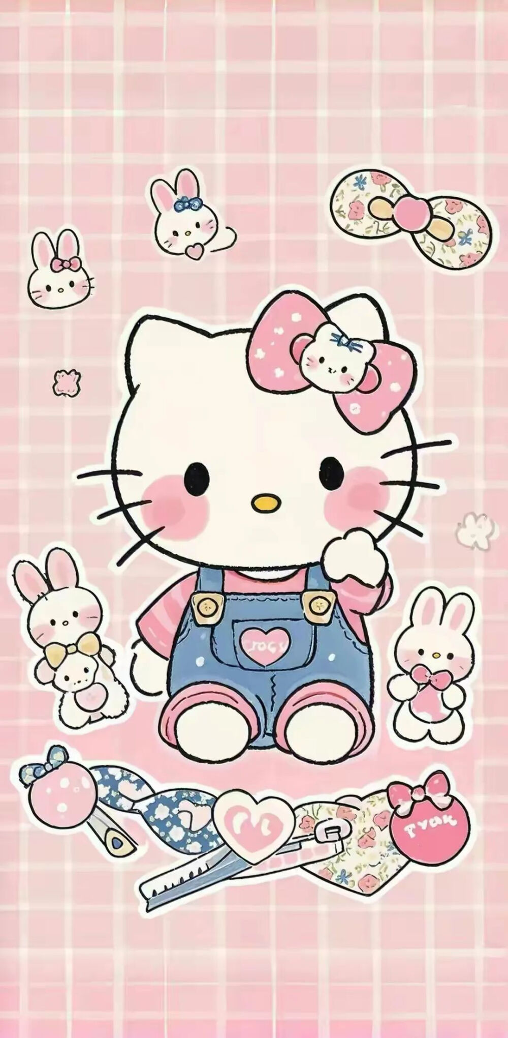 KT猫 壁纸 萌图 卡通