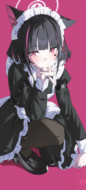 是动漫女生壁纸啊！