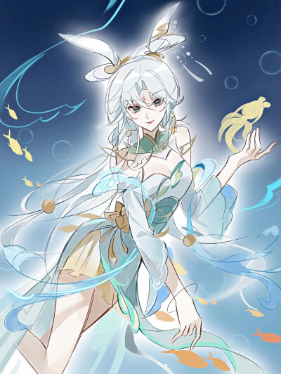 公孙离 插画 可爱