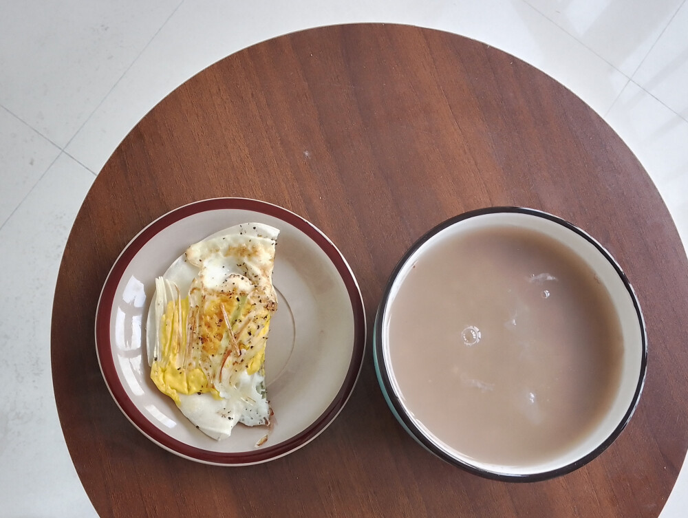 1.1 蛋饼 稀饭